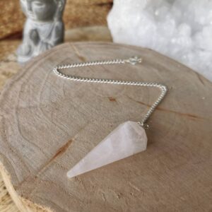 Pendule de Quartz rose (N°1)