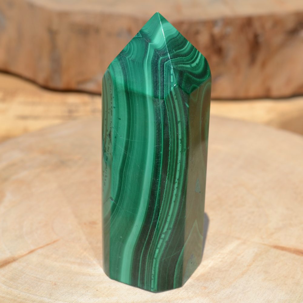 Malachite Pointe Prisme (N°10) – Image 3