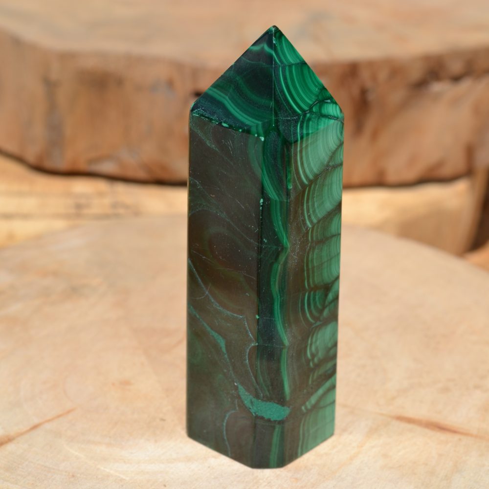 Malachite Pointe Prisme (N°9) – Image 4