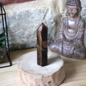 Oeil de tigre Pointe prisme (N°2)