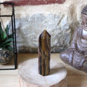 Oeil de tigre Pointe prisme (N°2)