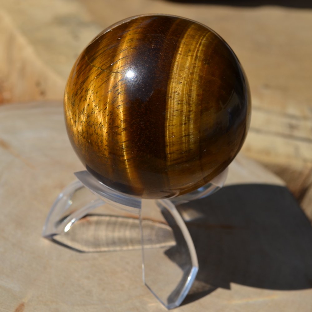 sphère oeil de tigre